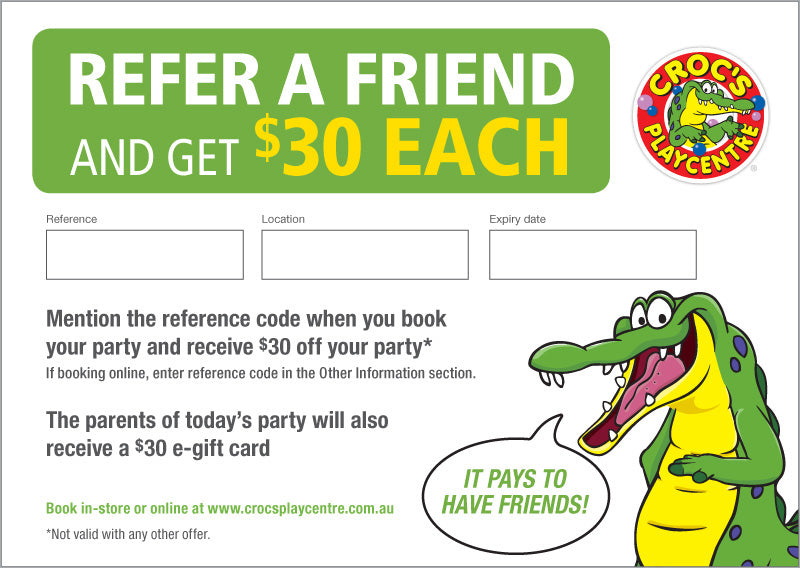 Refer a Friend Flyers